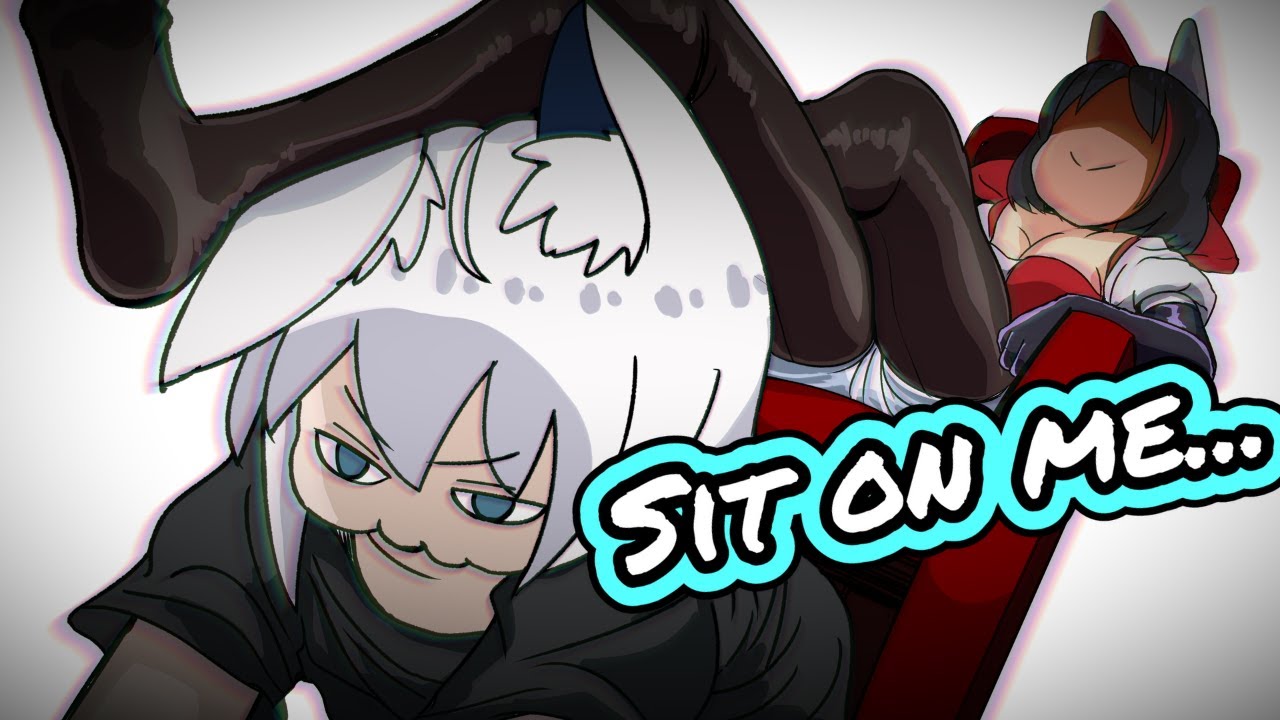Fubuki wants to be Mio's chair.【Hololive Animation｜Eng sub】【ShirakamiFubuki/OokamiMio】