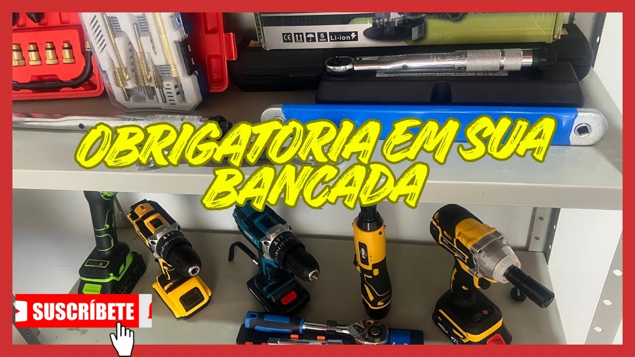 As top ferramentas mais vendidas e utilizadas no dia a dia. Quase impossível viver sem
