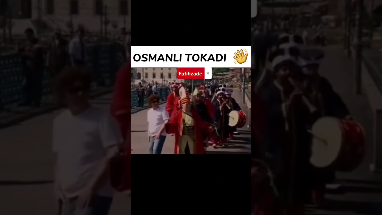 TURİSTİN MEHTERAN BAŞINDAN YEDİĞİ TOKAT-DEDEMİZ OSMANLI TOKADINI G&Ouml;STERDi 👋