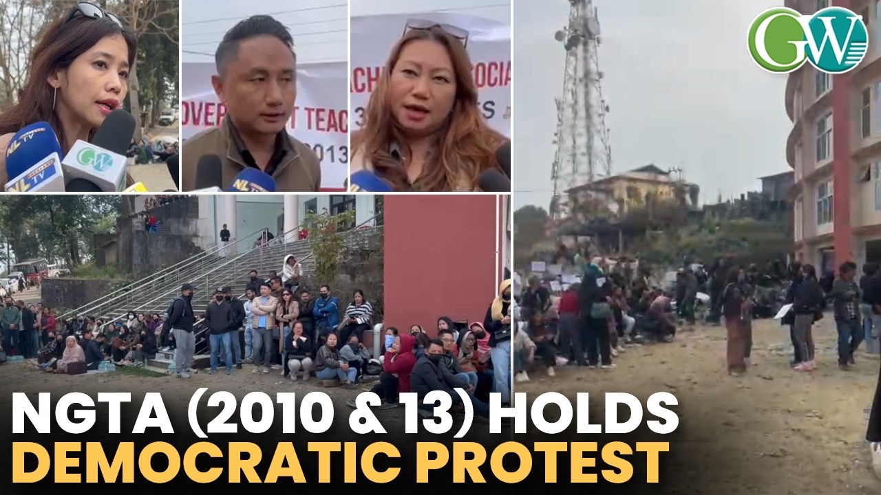 NGTA (2010 & 13) HOLDS DEMOCRATIC PROTEST, TO CONTINUE UNTIL DEMANDS ARE FULFILLED