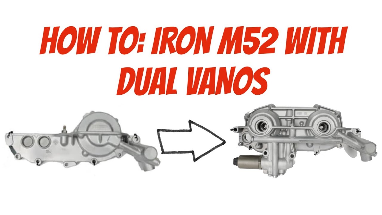 TURBO E46 BUILD Converting Single VANOS Head to Dual VANOS