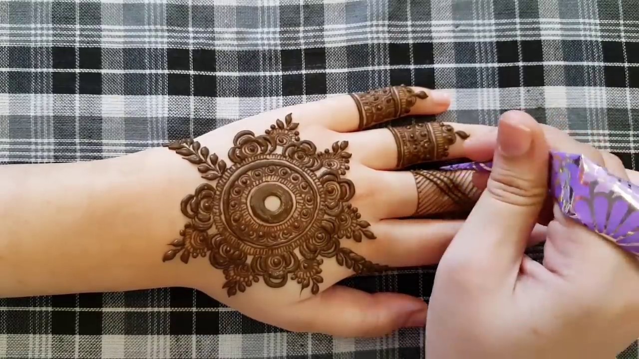 Mandala henna design #7