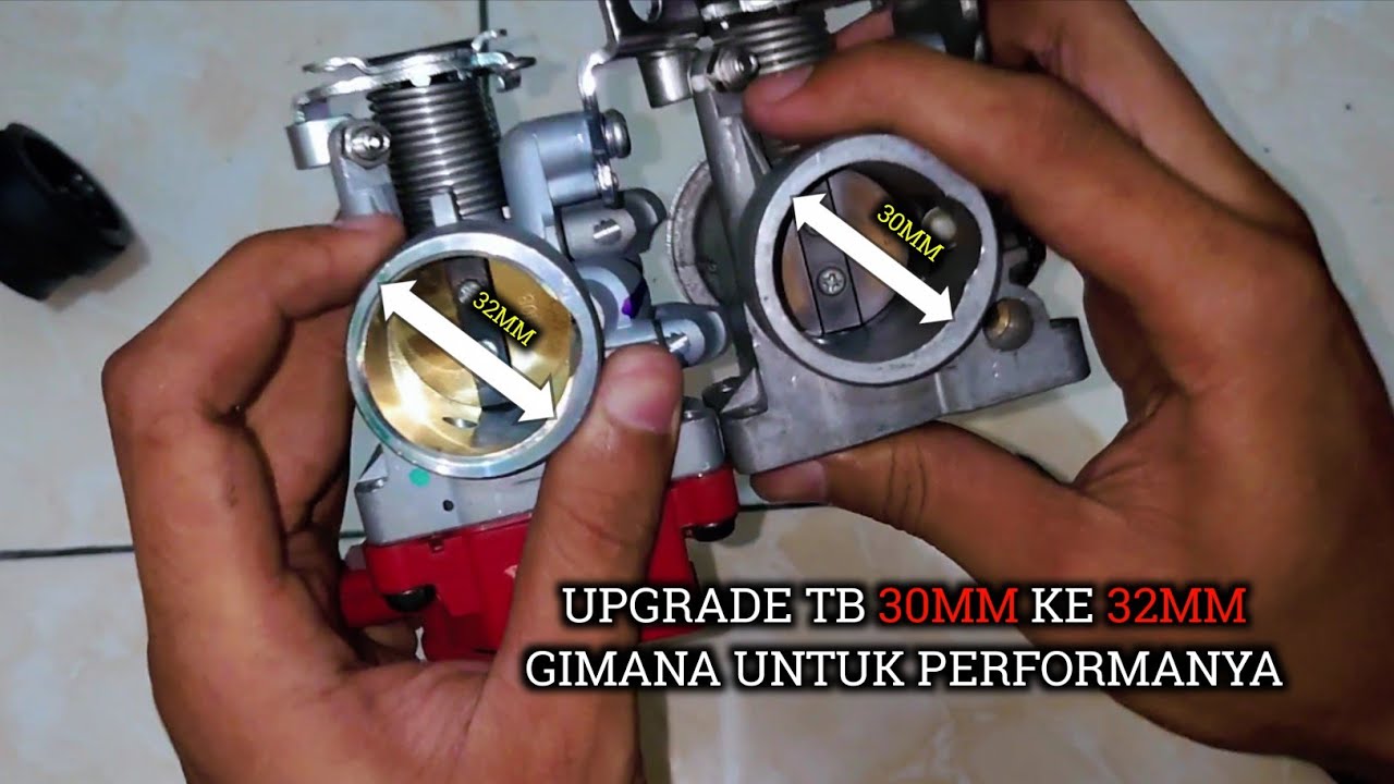 pasang Throttle Body 32MM di CBR 150 || (bikin performa naik) tb murah??