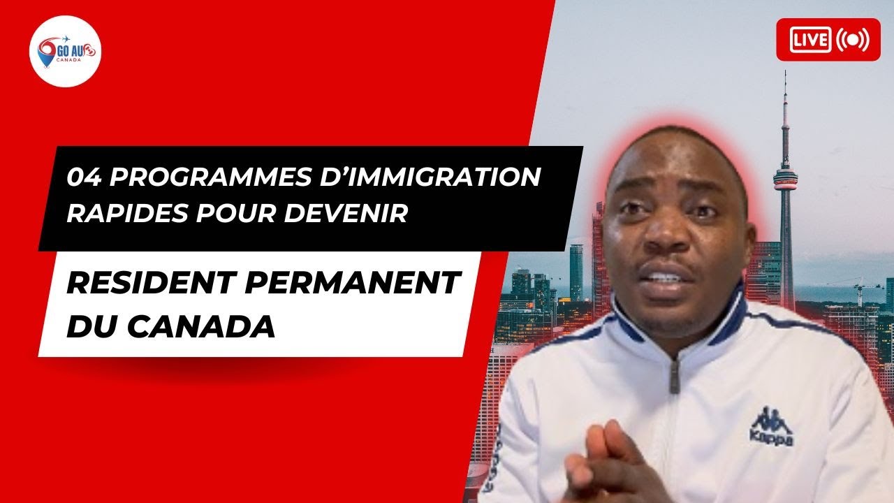 04 programmes d'immigration rapide pour la résidence permanente au Canada😍🤩
