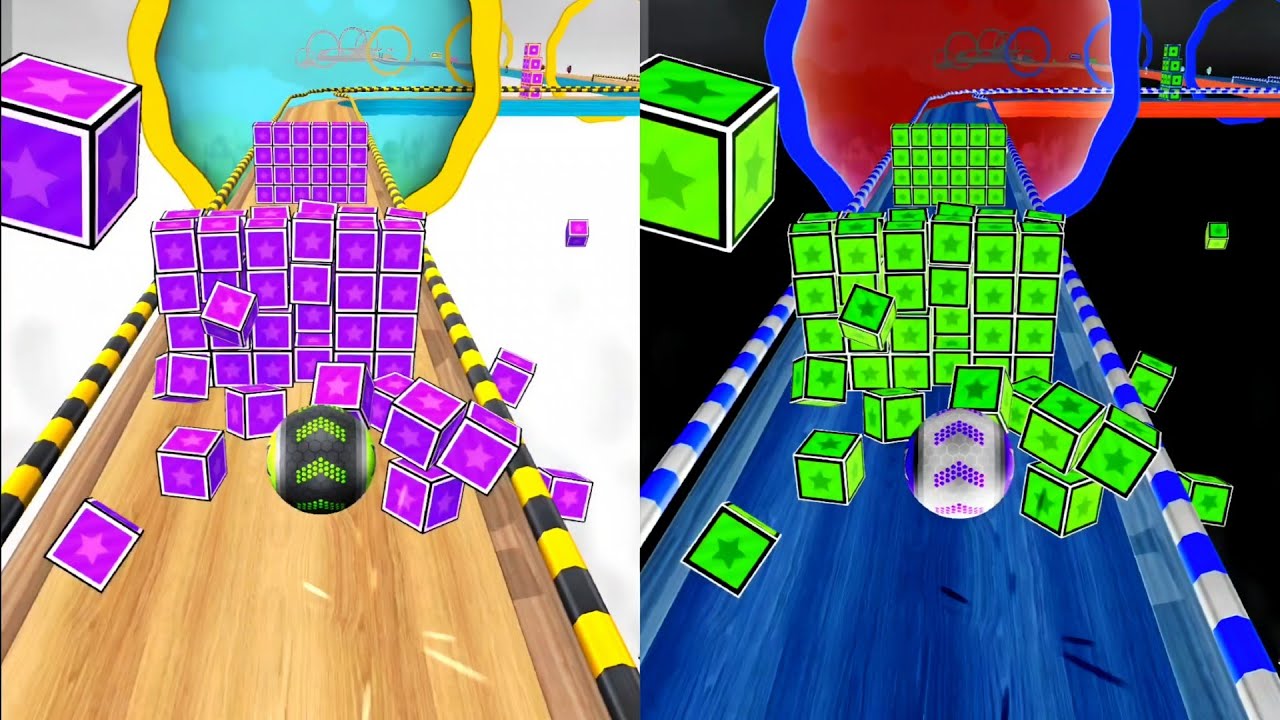 Going Balls Reverse Night Mode – LEGENDARY GOD-TIER Speedrun! #Gaming #Ball