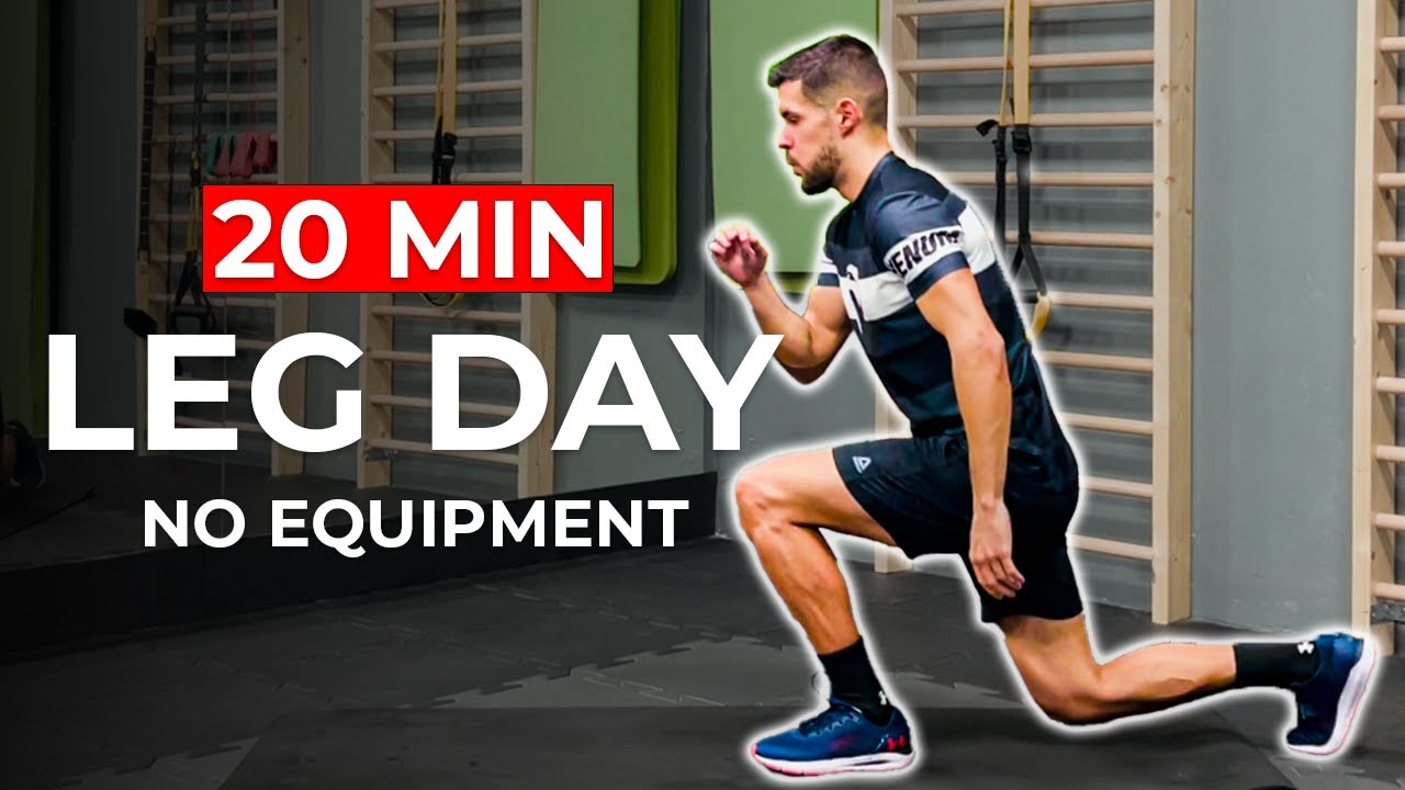 20 Min Leg Day HIIT | Lower Body Burn & Strength