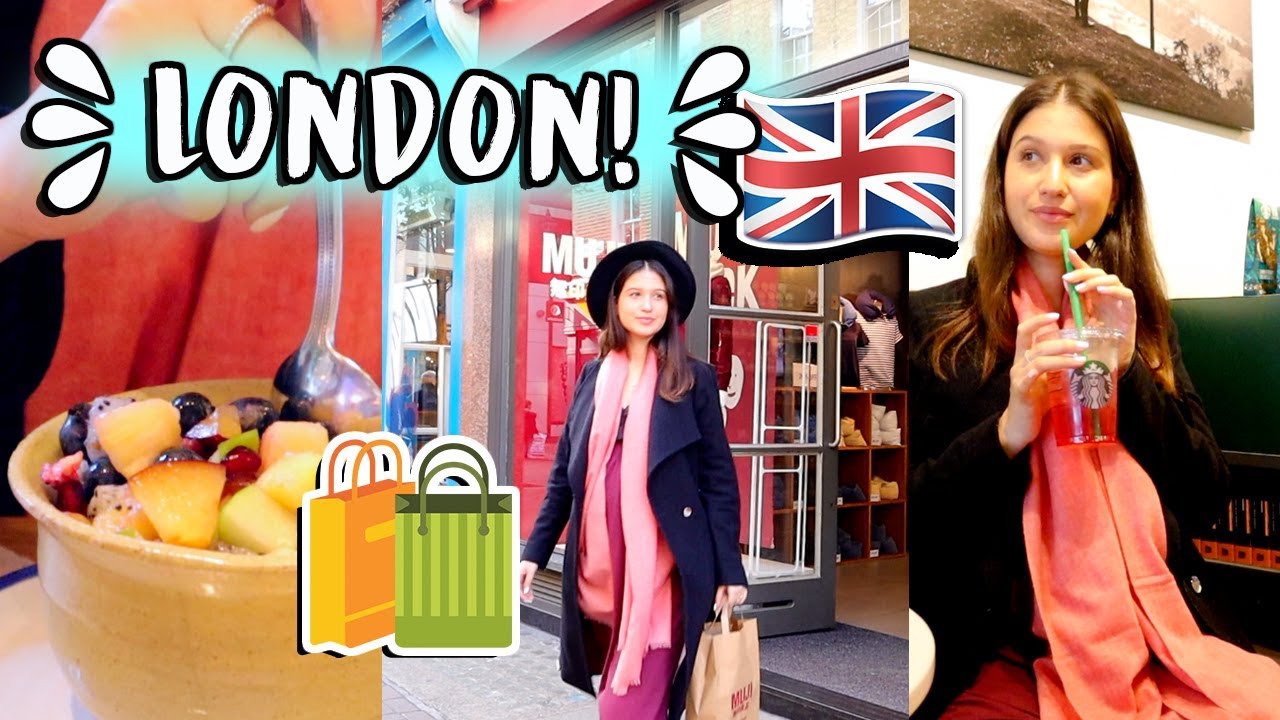 יום בחיי בלונדון!🇬🇧🛍 שגרת היום שלי בחו״ל!