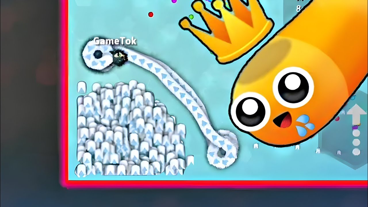 I Find Huge In Snake Io 🐍 The Map Epic Snake.Io Gameplay Snake Game Snake.Io