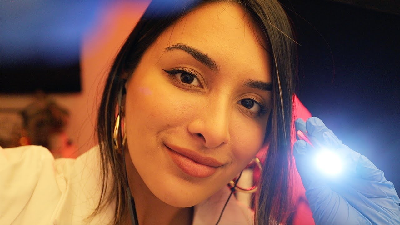 ASMR UP CLOSE Face Exam | Sticky Gloves & Personal Attention