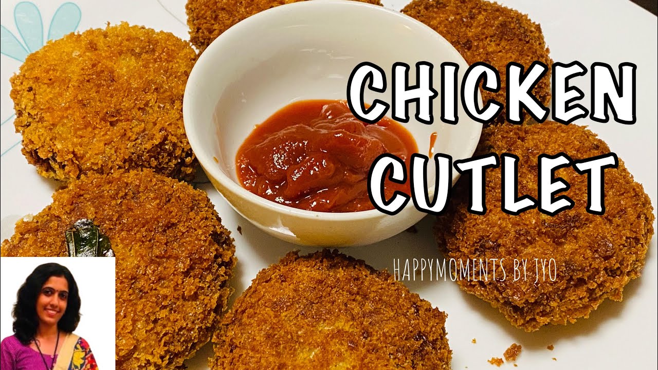 ചിക്കൻ കട്ലറ്റ്‌ | Chicken Cutlet Malayalam Recipe| Kerala Style Chicken Cutlet
