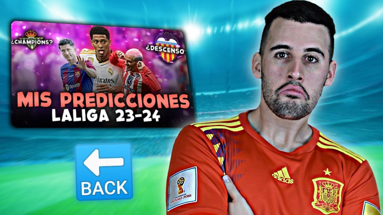 😳 Vuelvo a las PREDICCIONES que hice sobre LALIGA 23/24...