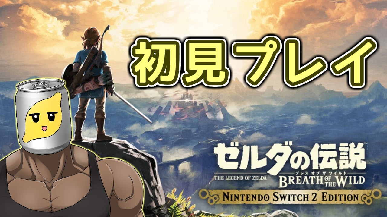 【ブレワイ】ティアキンクリア済みおじさんの初見プレイ pt.1【ゼルダの伝説ブレスオブザワイルド】