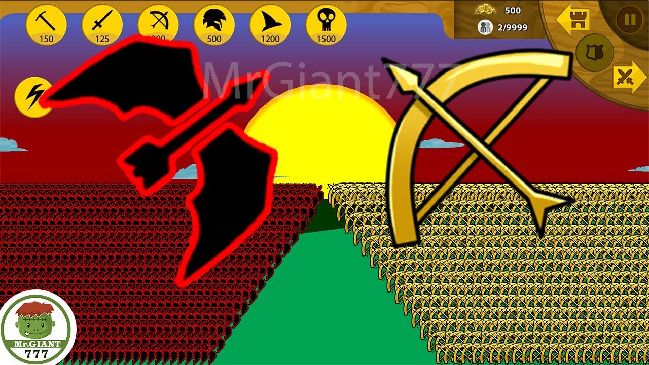 THE STRONGEST GOLDEN ARCHIDON VS x9999 ECLIPSOR, FINAL BOSS | Stick War Legacy Mod | MrGiant777