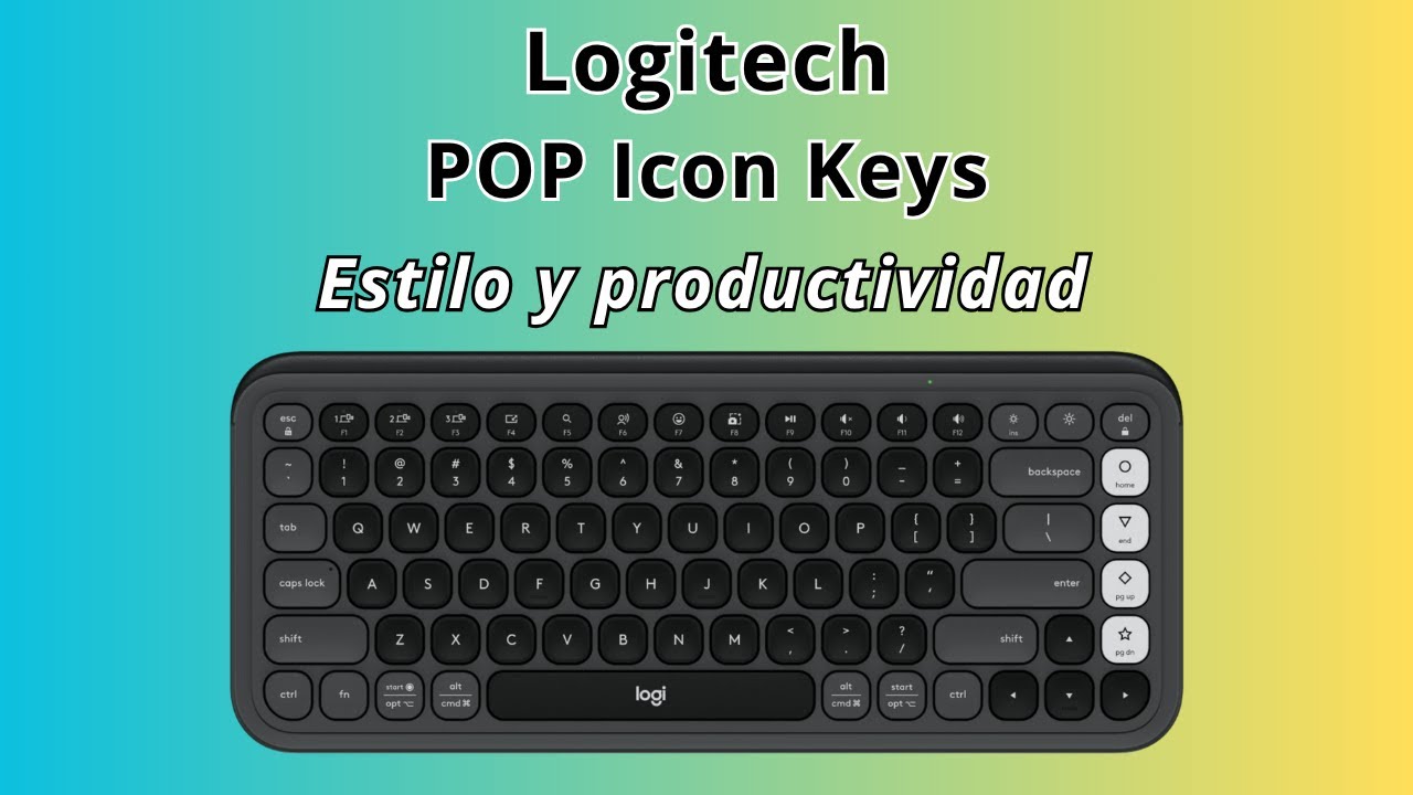 Teclado Logitech Pop Icon Keys: ¿Vale la Pena por su Estilo y Funciones?