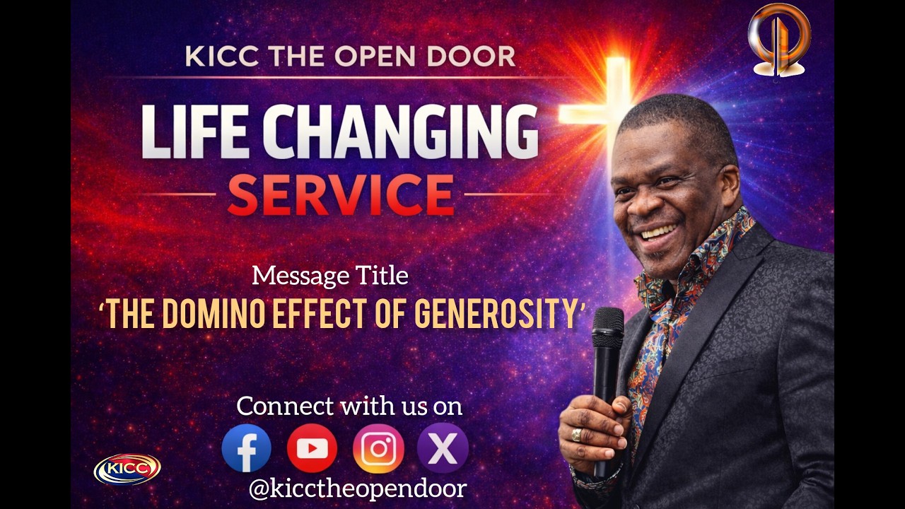 Sunday Worship Service | The Domino Effect of Generosity | 22nd February 2026