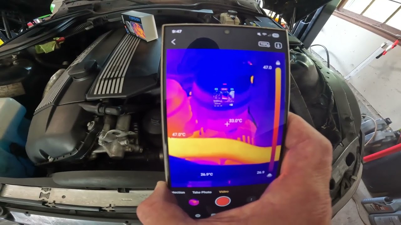 Find Hidden Car Problems Fast Topdon TC002C DuoThermal Imaging Camera: Thermal Imaging Made Easy
