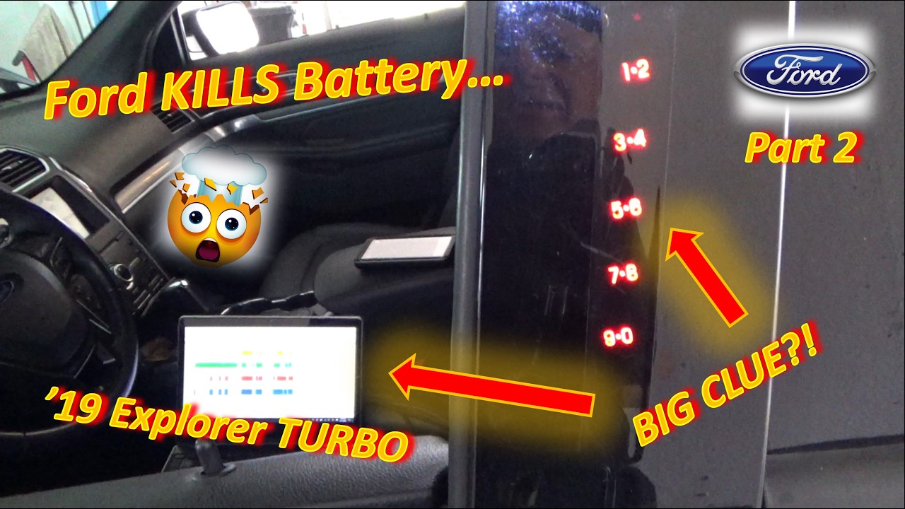 (Часть 2) Ford УБИВАЕТ аккумулятор... Разряжен за 3 ЧАСА?? ('19 Explorer Turbo)