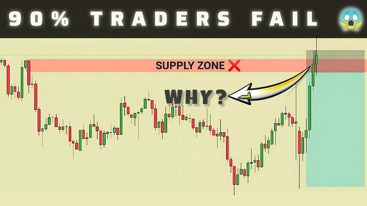 Why This Perfect Supply Zone Failed📉 (Hidden Inducement Trap) 😱