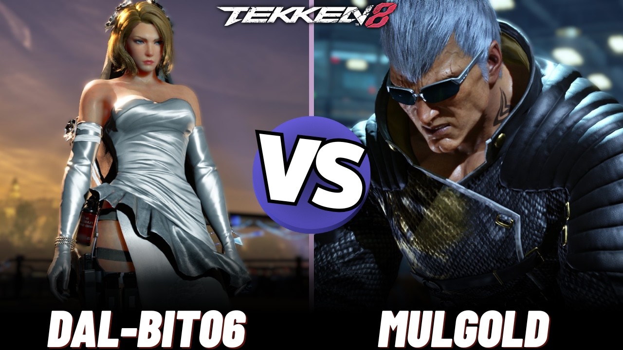 Tekken 8 - Mulgold (Bryan) VS Dal-Bit06 (Nina) Ranked Match