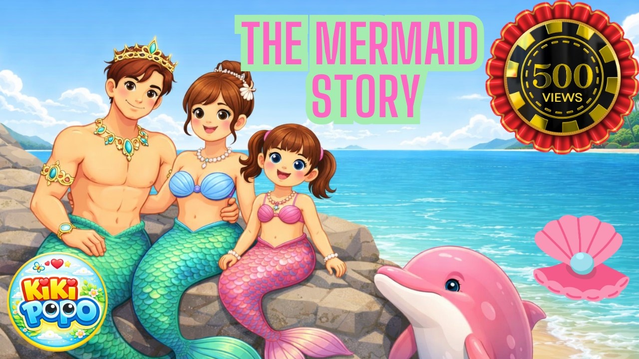 The Little Mermaid | Fairy Tale Story for Kids