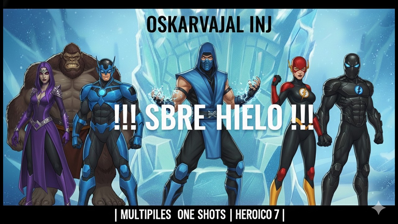 ! SOBRE HIELO ! | MNULTIPLES ONE SHOTS | INJUSTICE 2 MOBILE |
