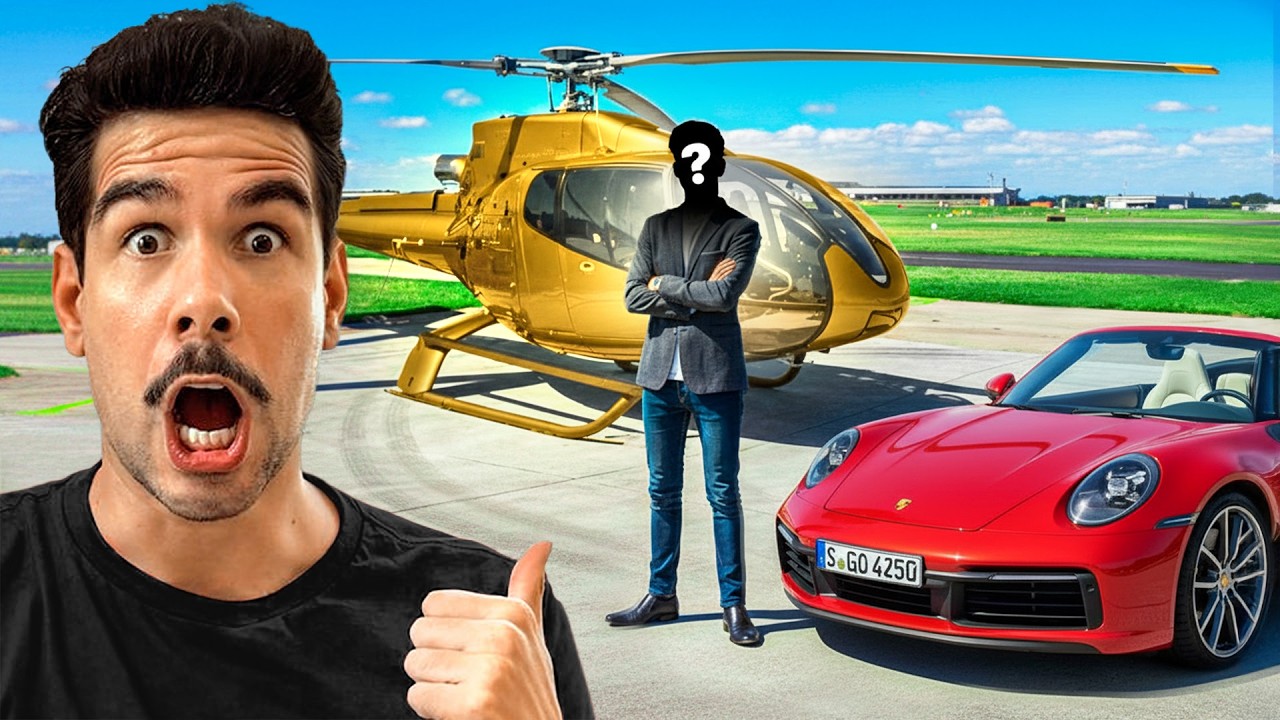 Sobrevivi 24 HORAS com um MILIONÁRIO de 18 ANOS