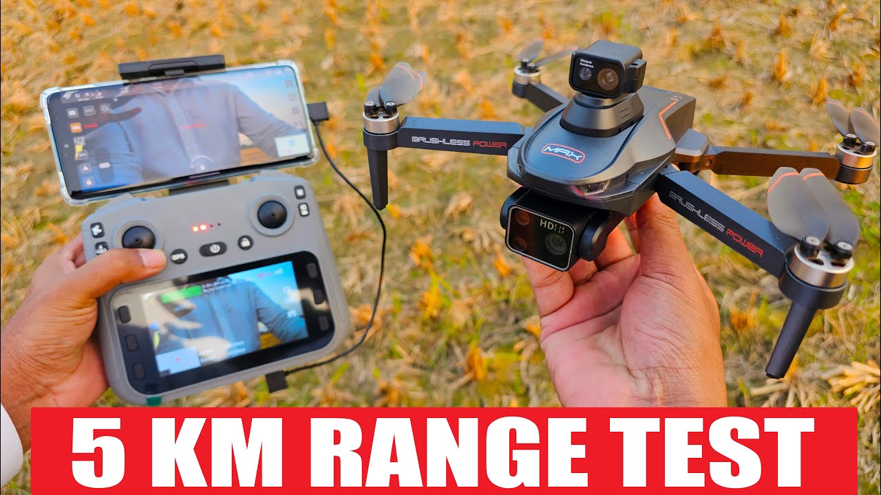 ES105 Max 5KM Range Flight Test (4K GPS Drone) — Real Long-Range Footage & Range Breakdown