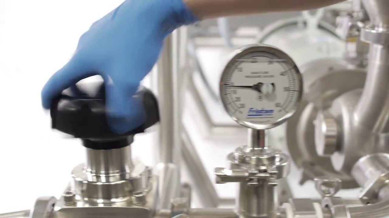 How to operate the Fristam Powder Mixer