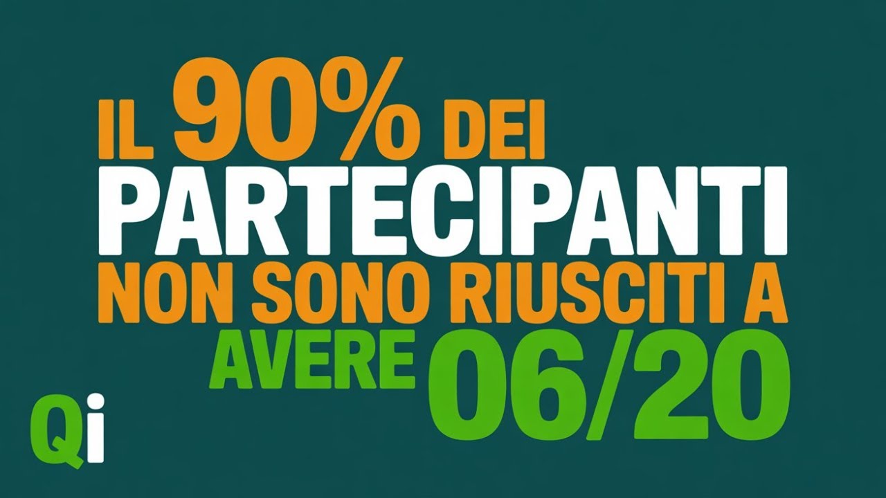 CERVELLO SUPER AFFINATO? 15+ Punti = Mente d'ORO! Quiz Anziani