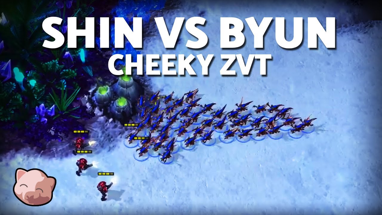 SHIN vs BYUN: Frantic ZvT | KSL Ro8 - StarCraft 2