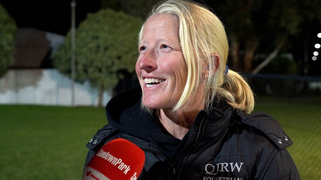 Lisa Cockerell after Hector Fawley ran 33.64