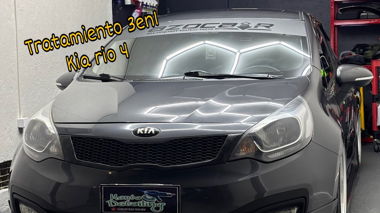 TRATAMIENTO 3EN1 KIA RIO 4 |MENTA 