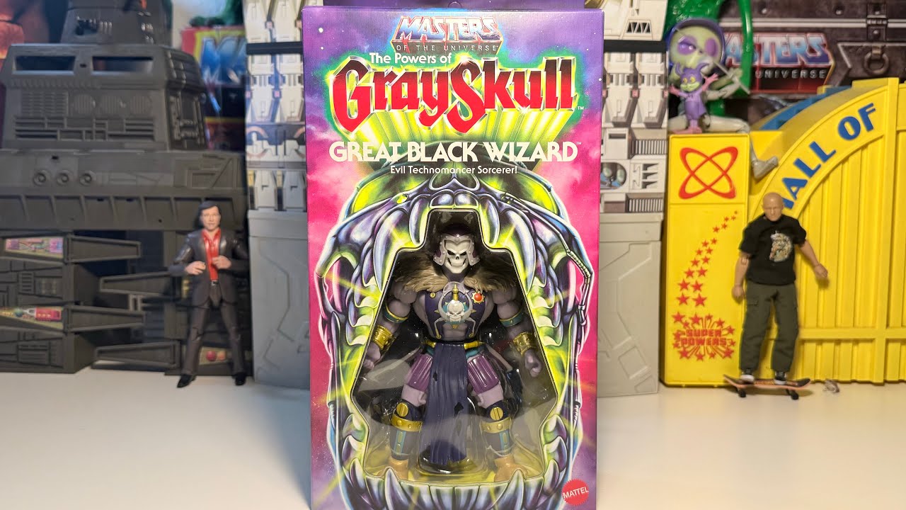 Masters Of The Universe The Powers Of Grayskull The Great Black Wizard