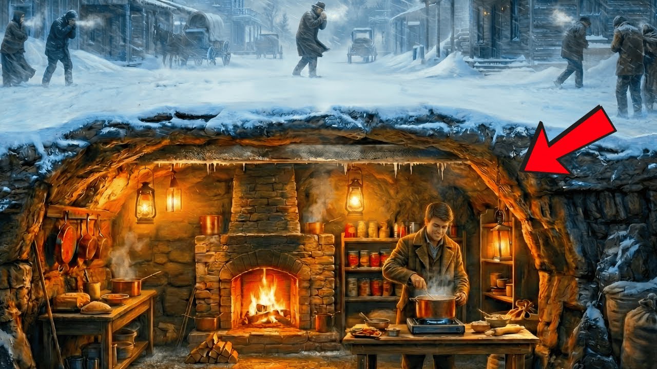 Abandoned At 16, He Dug A Bunker In A Blizzard —  And Became The Town's Only Hope