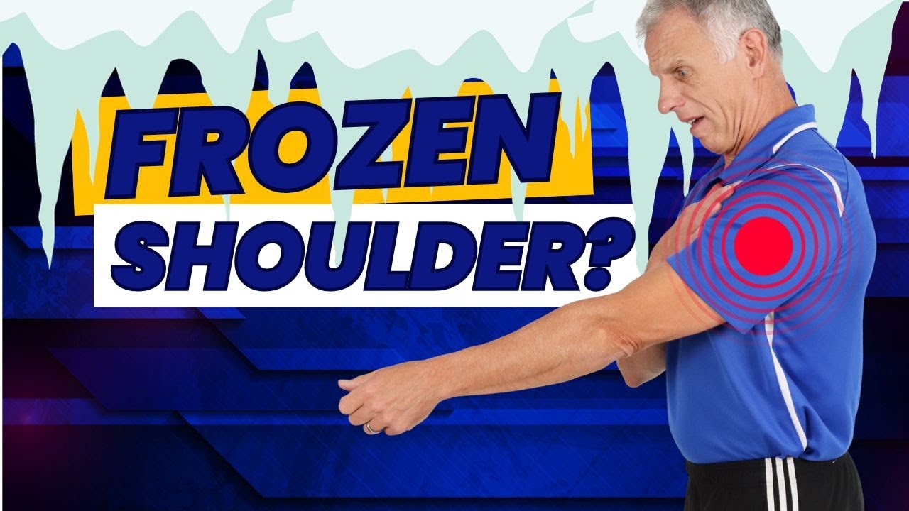 Wand Exercises for Frozen Shoulder or Tight Shoulder. Easy Stretches