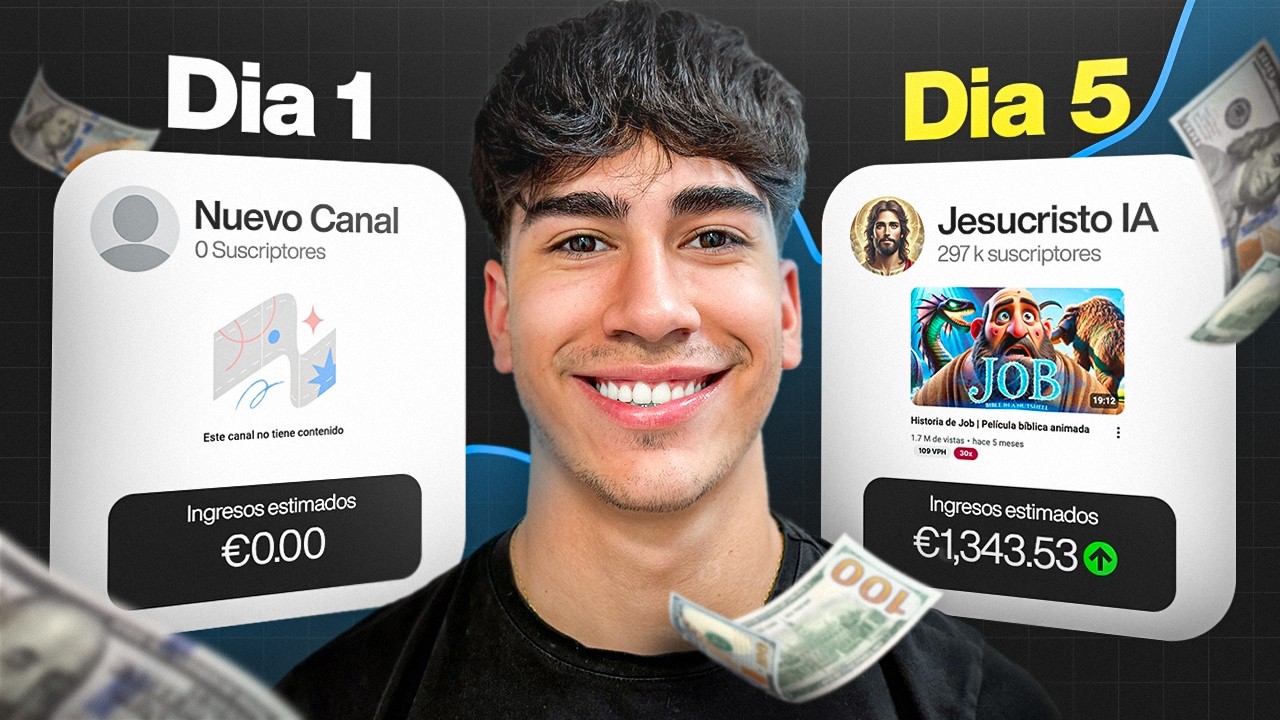 C&oacute;mo Monetic&eacute; un Canal de YouTube en 5 D&iacute;as (C&oacute;piame)