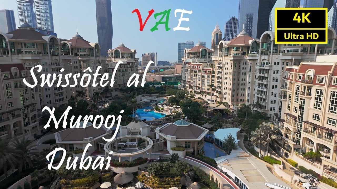 VAE Swissotel Al Murooj Dubai Hotel Travel Vlog 4K Ultra HD 10 Bit December 2024 Christmas time