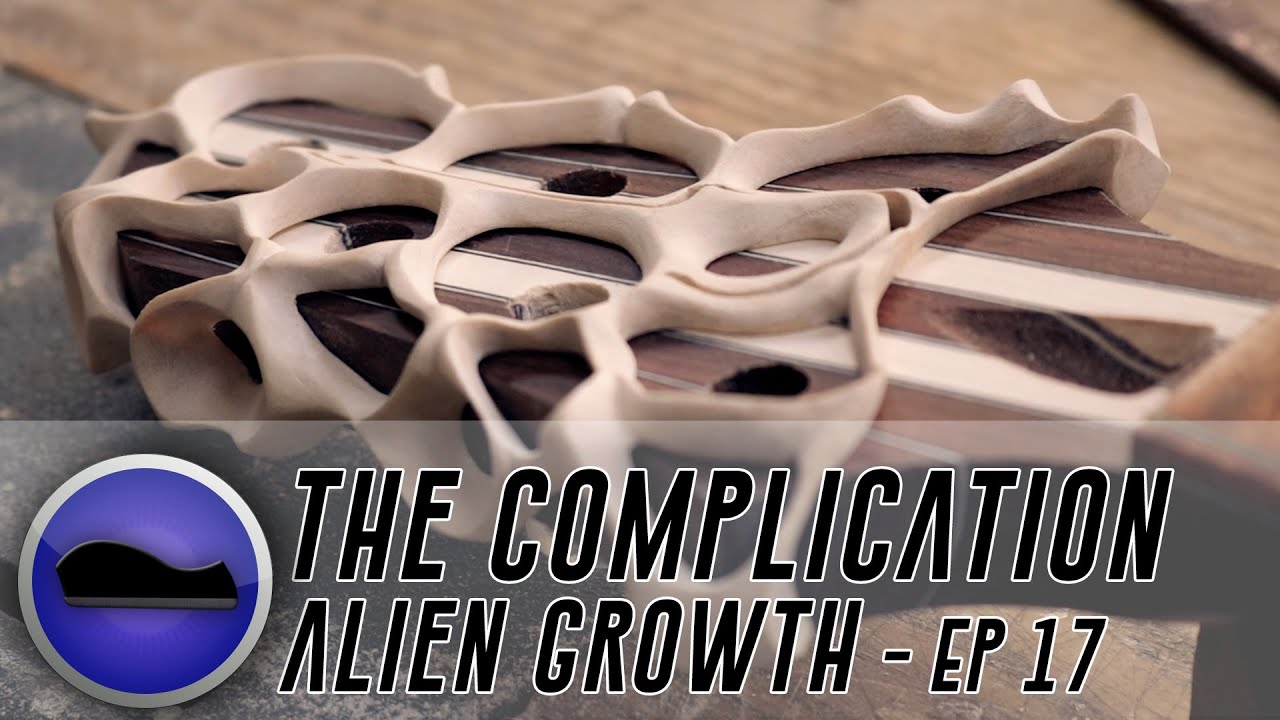 Ep 17 Carving, Sanding and the Logo - The 90 Hour Build - The Complication