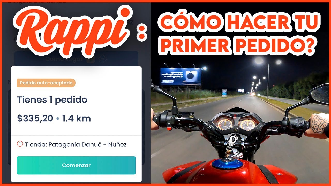 TUTORIAL RAPPI para REPARTIDORES NUEVOS (Paso a paso PRIMER PEDIDO - Cómo Funciona en 2024)