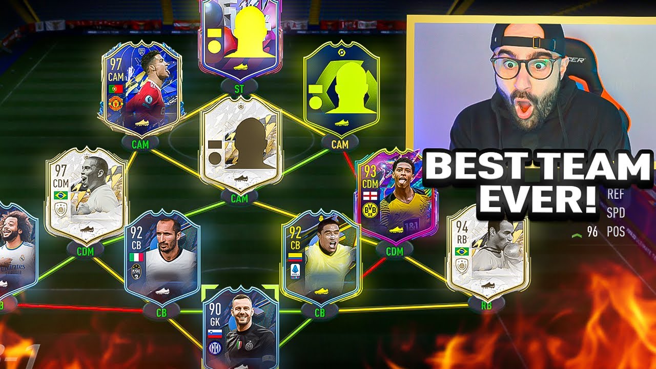 OMG THE BEST FIFA TEAM EVER! *super OP* FIFA 22 Ultimate Team