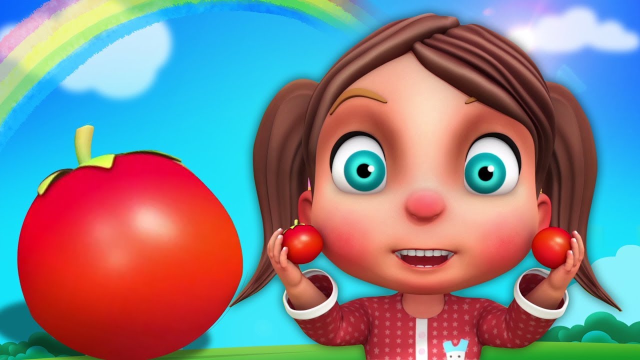 Lal Tamatar | Hindi Nursery Rhymes | Little Treehouse India | लाल टमाटर | Balgeet In Hindi