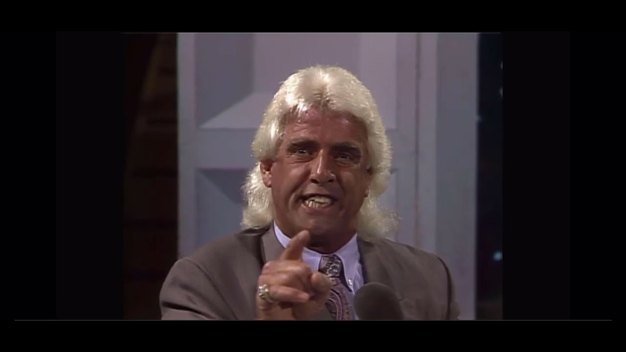 Ric Flair on World Championship Wrestling the eve of The 1988 Great American Bash (7/9/88)