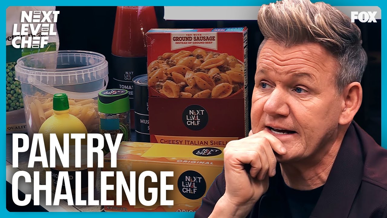 The Chefs Are Challenged To Turn Pantry Foods Into An Elevated Dish | Next Level Chef
