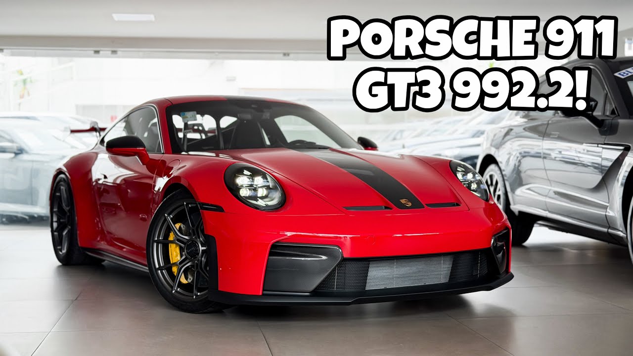 NOVA PORSCHE 911 GT3 992.2 EM DETALHES! EXTERIOR, INTERIOR E RONCO. 