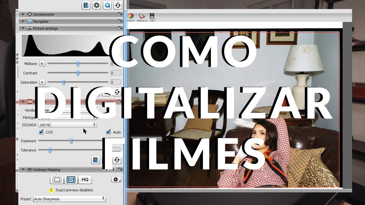 Como digitalizar negativos coloridos • Epson V550 & V600