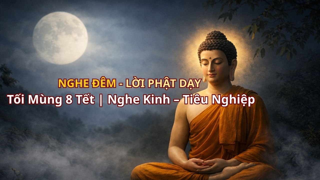 Tối Mùng 8 Tết | Nghe Kinh Sám Hối Cầu An – Phật Tổ Độ Trì Gia Đạo Bình An, Tiêu Nghiệp