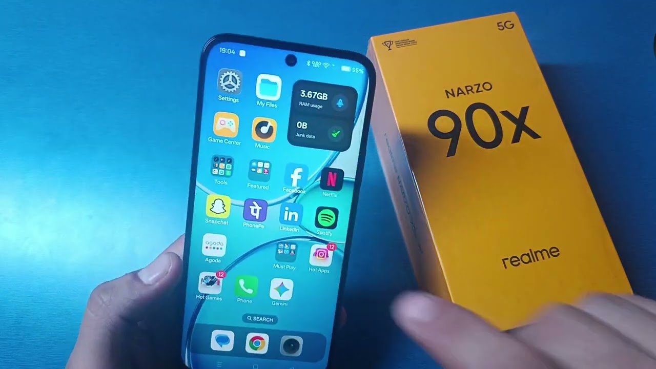 Realme Narzo 90X - Does have game turbo