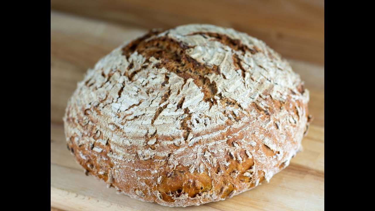 Grünkernbrot / Weizenbrot mit Grünkernen