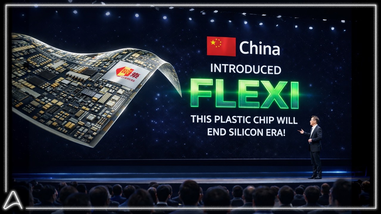 FLEXI’s Plastic AI Chip Monster Might End Silicon Chips Forever!