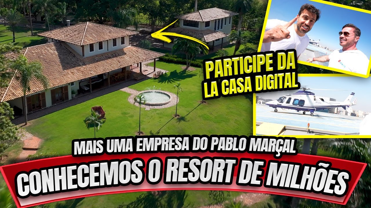 ENTENDA O RESORT MILIONÁRIO DE PABLO MARÇAL